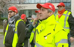 0 18/03/14 : Action des travailleurs de Saint-Gobain