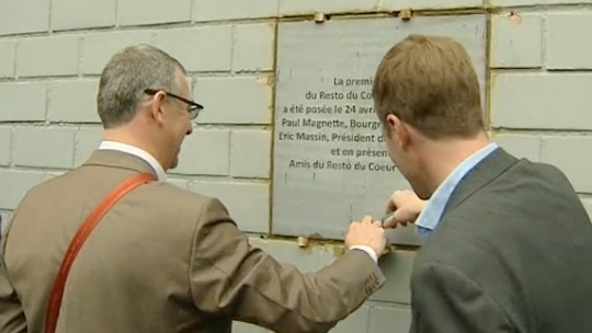0 24/04/14 : Première pierre du Resto du Coeur